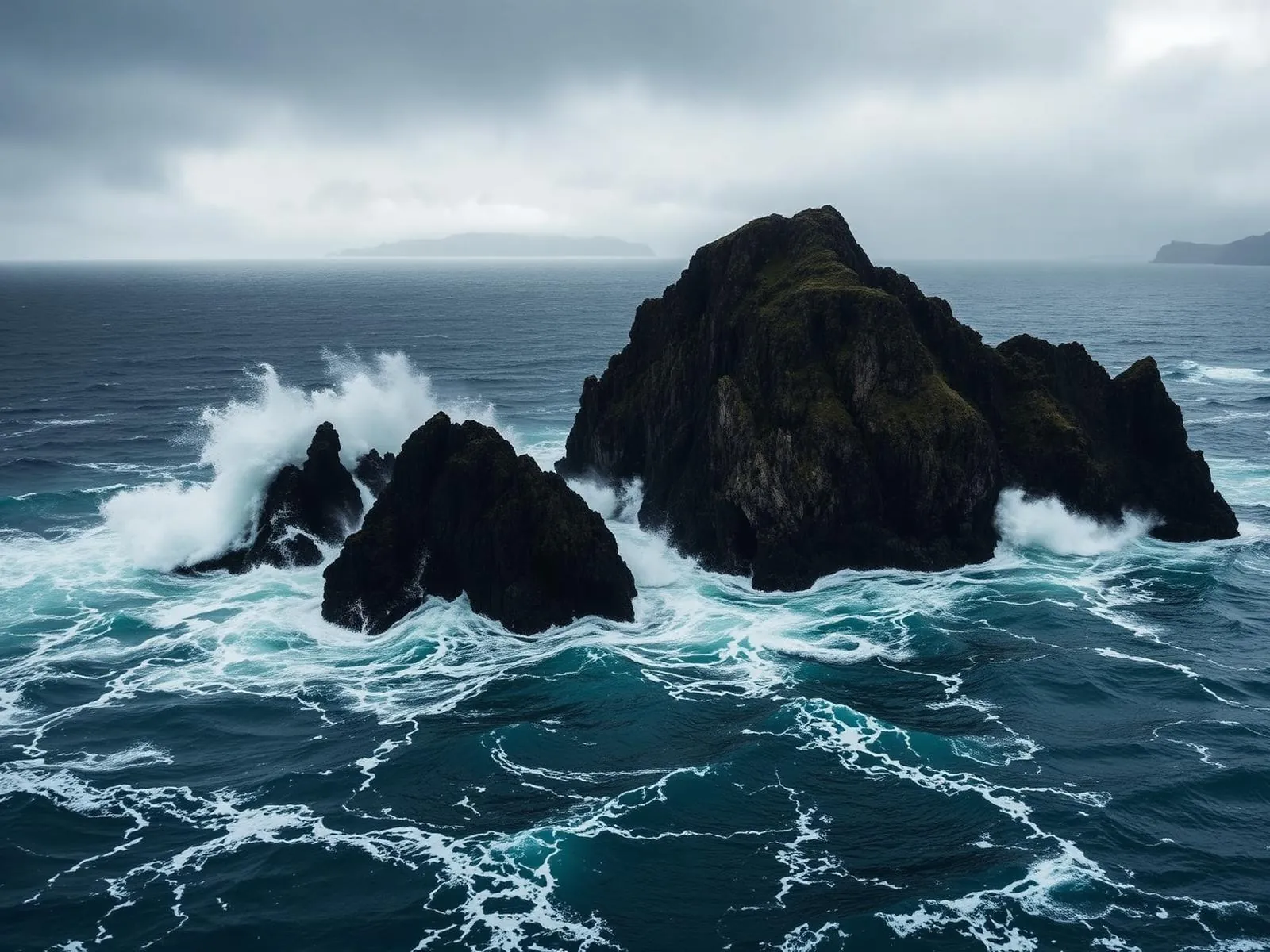 The islands during storm season